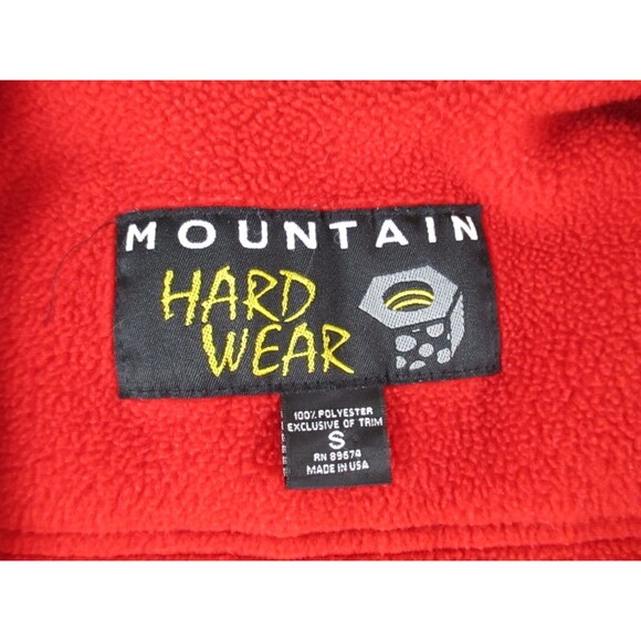 Mountain Hardwear Mens Fleece Jacket Small Full Zip Polartec Outdoors Gorpcore - Picture 3 of 13